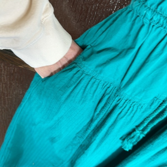 Ulla Johnson Elegant Green Midi Dress size 2 - Picture 7 of 10